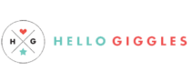 Logo for Hello Giggles in UK