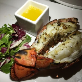 Lobster tail with butter from Davios