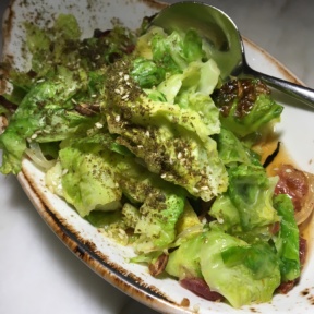 Gluten free brussels sprouts from FIG