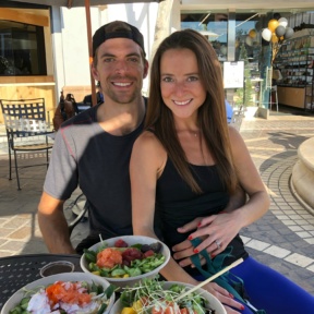 Jackie and Brendan at Mainland Poke