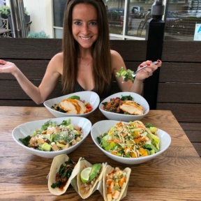 Jackie at Sharky's Mexican Grill in MDR