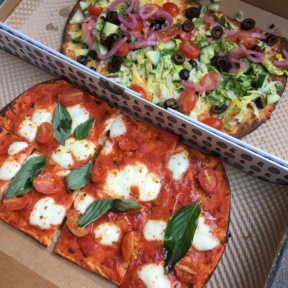 Gluten-free pizza from &pizza