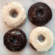 Gluten-free donuts from Wheat's End Cafe