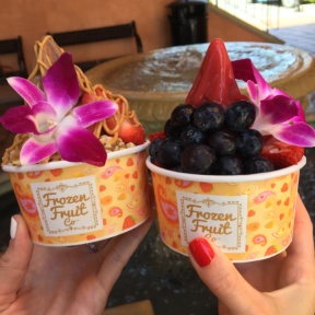 2 gluten-free dairy-free frozen fruit soft serve