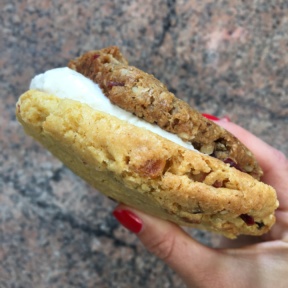 Gluten-free ice cream sandwich from Schmackary's