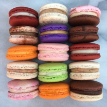 Assorted gluten-free macarons from Dana's Bakery