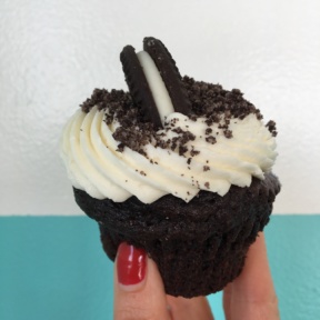 Gluten free Oreo cupcake from Joy and Sweets