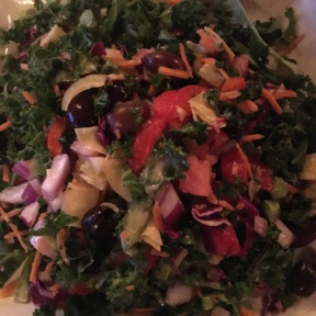 Kale salad from Little Pub
