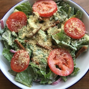 Vegan Caesar salad from P.S. & Co