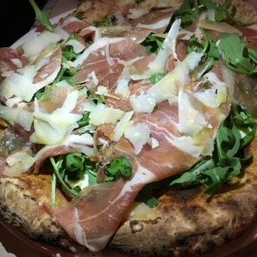 Gluten free pizza from RossoPomodoro