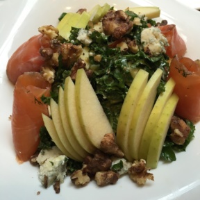 Gluten-free kale salad from Smorgas Chef
