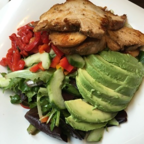 Gluten-free avocado chicken salad from Smorgas Chef