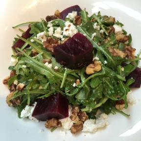 Gluten-free beet salad from Smorgas Chef