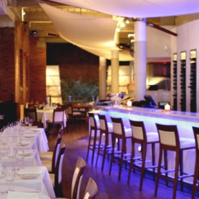 Thalassa a Greek restaurant in Tribeca NYC