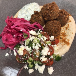 Gluten-free falafel from 208 Rodeo