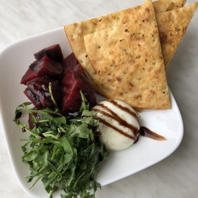 Gluten-free burrata from 800 Degrees Pizza