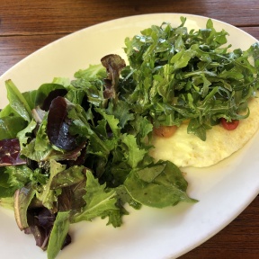 Egg white omelette from Coral Tree Cafe