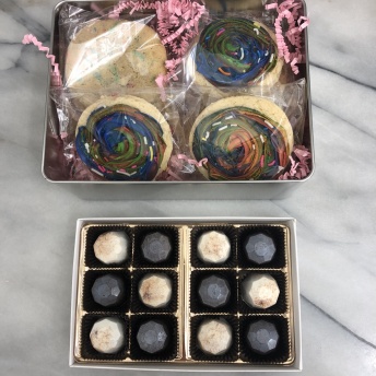 Gluten-free cake truffles and cookies by Mini Melanie