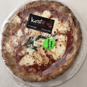 Gluten-free pizza by Keste in NYC