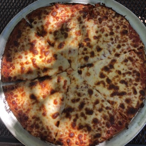 Gluten-free cheese pizza from Colony Pizza