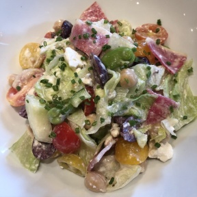 Gluten-free chop chop salad from South End
