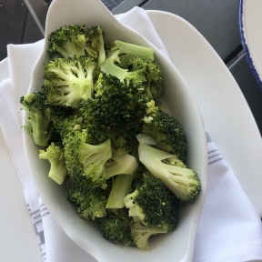Gluten-free broccoli side by Rowayton Seafood
