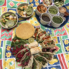 Gluten-free tacos and salads from Bartaco