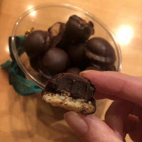 Gluten-free Sarah Bernhardt cookies from Black Forest Pastry Shop