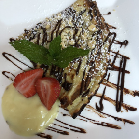 Gluten-free Nutella crepe from Risotteria Melotti