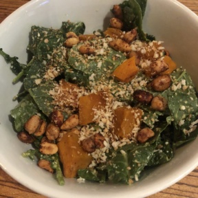 Gluten-free squash salad from Bodega Taco Bar