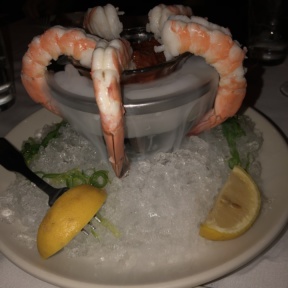 Gluten-free shrimp cocktail from Morton's