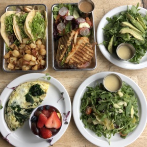 Gluten-free lunch from Fratelli Cafe in LA