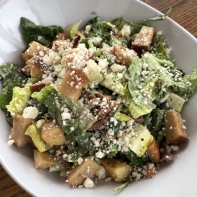 Seasonal pear & apple salad from Sharky's Mexican Grill