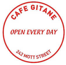 Cafe Gitane is a cafe in NYC