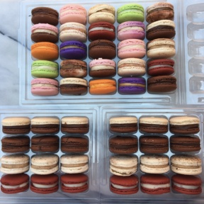 Dozens of gluten-free macarons from Dana's Bakery