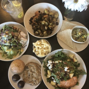 Gluten-free lunch from Flower Child in Arizona