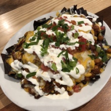 Gluten-free nachos from Bobby V's