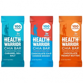 Gluten-free chia bars by Health Warrior Chia Bar