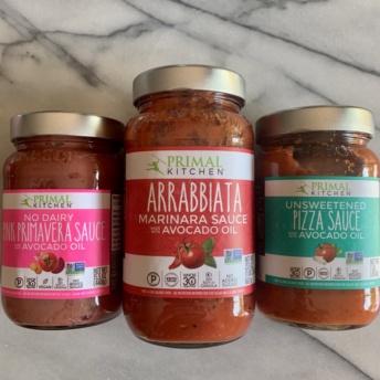 Gluten-free pasta sauces by Primal Kitchen