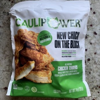 Gluten-free chicken tenders by CAULIPOWER