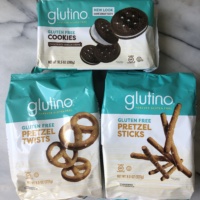 Gluten-free pretzels and cookies by Glutino