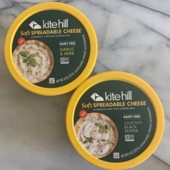 Gluten-free soft spreadable cheese by Kite Hill