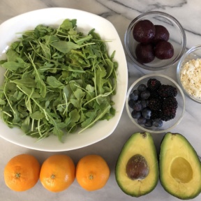 Making a gluten-free Summer Citrus Salad