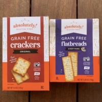 Gluten-free grain-free crackers from Absolutely Gluten Free