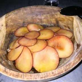 Gluten-free plum dish from Acme