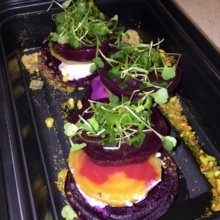 Gluten-free beet salad from Annabel