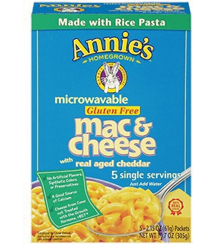 Gluten-free mac & cheese by Annie's