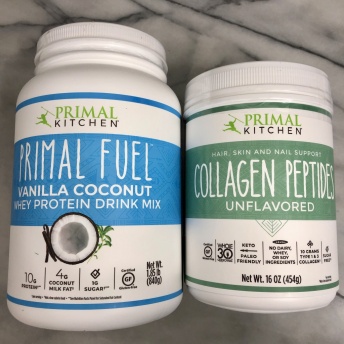 Gluten-free protein drink mix and collagen by Primal Kitchen