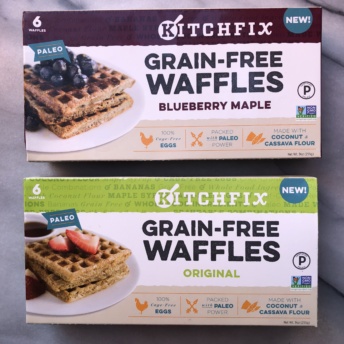 Gluten-free waffles from KitchFix