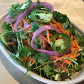 Gluten-free salad from BONMi